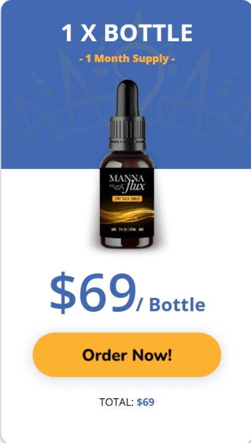 MannaFlux Buy 1 Bottle